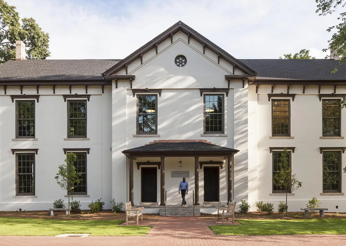 Renovated Humanities Hall at Emory University's Oxford campus